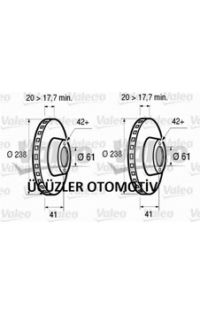 .Ön Fren Diski R21 Megane1 Clio Symbol Kangoo 7701204286 .Ön Fren Diski R21 Megane1 Clio Symbol Kangoo 7701204286