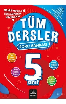 5. Sınıf Tüm Dersler Soru Bankası / Yunus Emre Çekiç 5. Sınıf Tüm Dersler Soru Bankası / Yunus Emre Çekiç