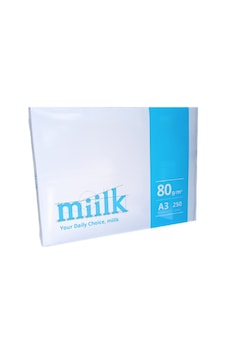Miilk Fotokopi Kağıdı A3 80 G 250'li