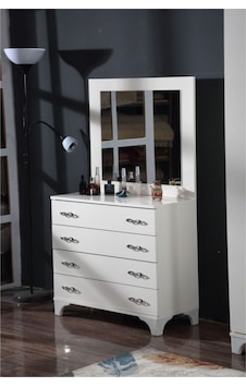 Sln Rio Aynalı Şifonyer Model Sl-156-2