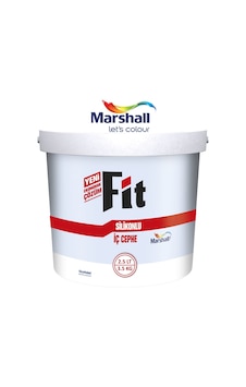 Marshall Fit Silikonlu İç Cephe Duvar Boyası 3.5 KG Marshall Fit Silikonlu İç Cephe Duvar Boyası 3.5 KG