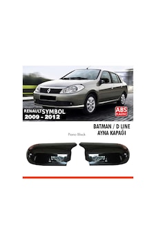 Renault Symbol 2 Yarasa Batman Ayna Kapağı Piano Black 2009 2012 Renault Symbol 2 Yarasa Batman Ayna Kapağı Piano Black 2009 2012
