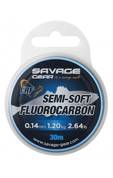 Savage Gear Semi-soft Fluorocarbon Lrf 30 M Clear 0.14 Mm 1.2 Kg 2.64 Lb Savage Gear Semi-soft Fluorocarbon Lrf 30 M Clear 0.14 Mm 1.2 Kg 2.64 Lb