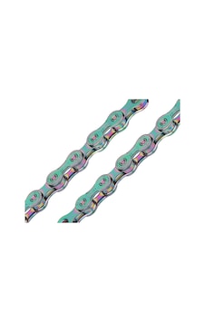 Tec Starry Ct-8 İmperial Green Rainbow 7-8 S Bisiklet Zinciri Çok Renkli