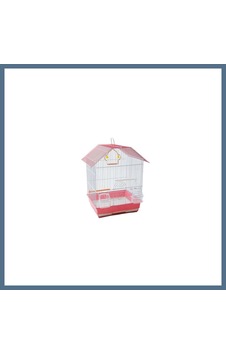 Buradabulabilirsin Çift Kapılı Kuş Kafesi Pembe 34,5x28x46 Cm Bbz Buradabulabilirsin Çift Kapılı Kuş Kafesi Pembe 34,5x28x46 Cm Bbz