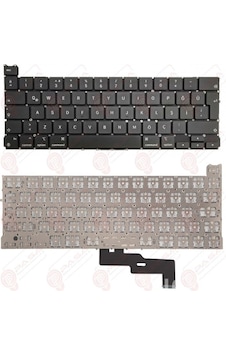 Apple Uyumlu MacBook Pro Mxk62ll/a, Mxk62tu/a, Mxk72ll/a, Mxk72tu/a Klavye Tuş Takımı Tuş Seti Siyah Türkçe Apple Uyumlu MacBook Pro Mxk62ll/a, Mxk62tu/a, Mxk72ll/a, Mxk72tu/a Klavye Tuş Takımı Tuş Seti Siyah Türkçe