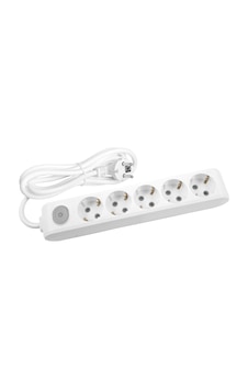 Viko Multi-let 5'li Anahtarlı Topraklı Çocuk Korumalı Grup Priz 2 Metre Beyaz - 90117502 Viko Multi-let 5'li Anahtarlı Topraklı Çocuk Korumalı Grup Priz 2 Metre Beyaz - 90117502