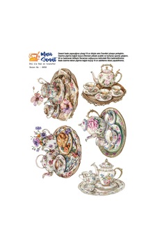 Mavi Sanat Ütü İle Rub On Transfer Kağıdı A4 Model No: 0058 Mavi Sanat Ütü İle Rub On Transfer Kağıdı A4 Model No: 0058