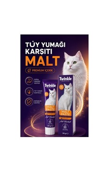 Twinkle Tüy Yumağı Önleyici Kedi Malt Macunu 100 Gr 12'li Paket