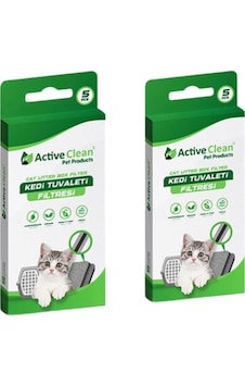 Active Clean Kedi Tuvalet Filtresi 5 Li Paket 2 Adet Active Clean Kedi Tuvalet Filtresi 5 Li Paket 2 Adet