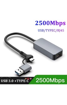 Usb/type C 2.5g Ethernet Çevirici Zr1144 Usb/type C 2.5g Ethernet Çevirici Zr1144