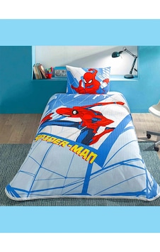 Taç Lisanslı Tek Kişilik Pike Takımı Spiderman Gate