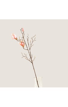 Artificial Magnolia Stem Blush 87 Cm Natural Natürel Artificial Magnolia Stem Blush 87 Cm Natural Natürel