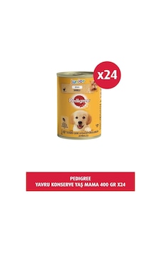 Pedigree Yavru 400 Gr 24x, Köpek Yaş Mama Pedigree Yavru 400 Gr 24x, Köpek Yaş Mama