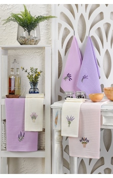 Alice 6 Lı Nakışlı 40x60 Cm Mutfak Havlusu Mor Alice 6 Lı Nakışlı 40x60 Cm Mutfak Havlusu Mor