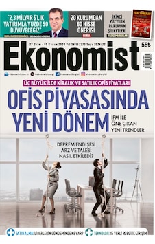 Ekonomist Dergi 27 Ekim - 9 Kasım 2024 Ekonomist Dergi 27 Ekim - 9 Kasım 2024