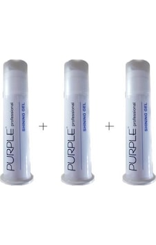Purple Professional Shining Gel Wax 3 x 100 ML Purple Professional Shining Gel Wax 3 x 100 ML