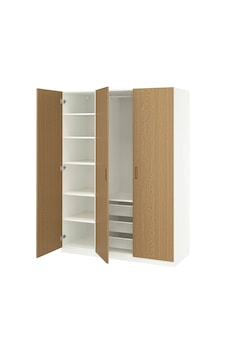 Ikea Beyaz Ferah Kapaklı Gardırop 150x60x201 Cm Ikea Beyaz Ferah Kapaklı Gardırop 150x60x201 Cm