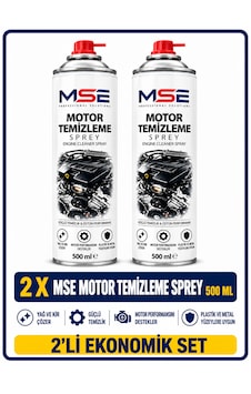 Mse Pro Susuz Motor Temizleme Spreyi 500 Ml X 2 Adet