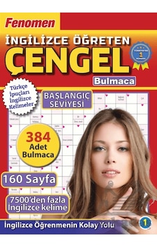 Fenomen İngilizce Öğreten Çengel Bulmaca Başlangıç Seviyesi Maxi Yayıncılık Fenomen İngilizce Öğreten Çengel Bulmaca Başlangıç Seviyesi Maxi Yayıncılık
