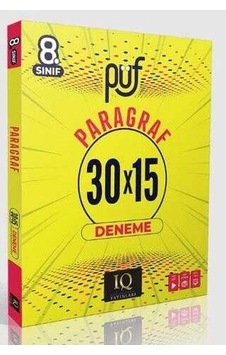 Iq 8. Sınıf Lgs Püf Paragraf 30x15 Deneme Iq 8. Sınıf Lgs Püf Paragraf 30x15 Deneme