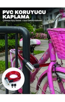 Bisiklet, Elektrikli Scooter Çocuk Bisikletleri İçin Güvenlik Kilidi Bisiklet, Elektrikli Scooter Çocuk Bisikletleri İçin Güvenlik Kilidi