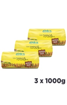 Enka Süt Tereyağı Tuzsuz Rulo 3'lü - 1 Kg Enka Süt Tereyağı Tuzsuz Rulo 3'lü - 1 Kg