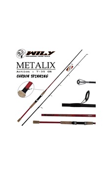 Wily Metalix 270 CM Spin Kamış 7-35 Gr Wily Metalix 270 CM Spin Kamış 7-35 Gr