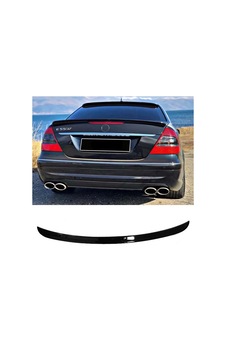 Mercedes W211 Bagaj Üstü Spoyler Parlak Siyah Boyalı 2002-2009 Mercedes W211 Bagaj Üstü Spoyler Parlak Siyah Boyalı 2002-2009