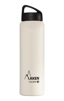 Laken 18/8 Çelik Classic Termos Şişe 1L - Beyaz LKTA10B Laken 18/8 Çelik Classic Termos Şişe 1L - Beyaz LKTA10B