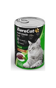 Eurocat - 58 - Kedi Konservesi Ciğerli - Dpmıx-hb - 415 Gr