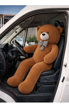 160 Cm Dev Peluş Ayı Hediyelik Peluş Oyuncak Kahve 160 Cm Dev Peluş Ayı Hediyelik Peluş Oyuncak Kahve
