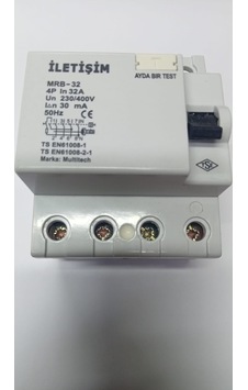 İletişim 4x32 Amper 30ma