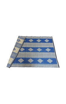 Plastik Hasır 180 X 270 Cm Piknik Kilimi - Cami Hasırı Mavi