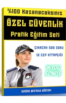 Özel Güvenlik Pratik Eğitim Seti Özel Güvenlik Pratik Eğitim Seti