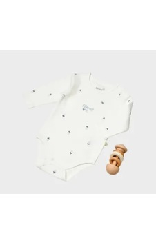 Biorganic Bibaby Organik Body Uzun Kol Love Floral Ekru - Lila-11660 Ekru Biorganic Bibaby Organik Body Uzun Kol Love Floral Ekru - Lila-11660 Ekru