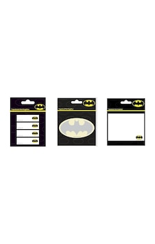 Yapışkanlı Not Kağıdı Batman, Ayraç Ve Not Kağıdı Seti, 3 Farklı Model Yapışkanlı Not Kağıdı Batman, Ayraç Ve Not Kağıdı Seti, 3 Farklı Model