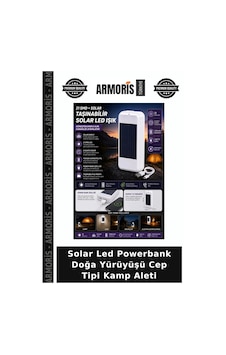 Solar Led Powerbank Doğa Yürüyüşü Cep Tipi Kamp Aleti Çok Renkli Solar Led Powerbank Doğa Yürüyüşü Cep Tipi Kamp Aleti Çok Renkli