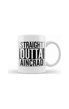 Straight Outta Aincrad Sword Art Online Kupa Bardak Porselen Karışık