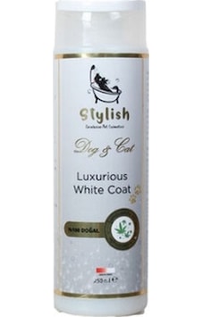 Stylish White Coat Beyaz Tüylü Kedi Köpek Şampuanı 250 ML Stylish White Coat Beyaz Tüylü Kedi Köpek Şampuanı 250 ML