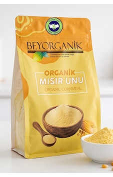 Beyorganik Pestisit ve Aflatoksin Analizli Organik Mısır Unu 500gr Beyorganik Pestisit ve Aflatoksin Analizli Organik Mısır Unu 500gr