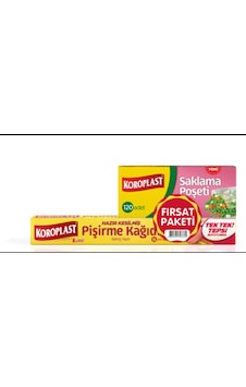 Koroplast Pişirme Kağıdı 16 Lı Saklama Poşeti 120 Li Orta Boy Koroplast Pişirme Kağıdı 16 Lı Saklama Poşeti 120 Li Orta Boy