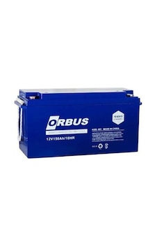 Orbus 12 Volt 150 Amper Deep Cycle Karbon Jel Akü Derin Döngü
