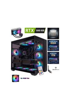 Ga-deluxe Siyah Geforce Rtx 5060 Amd Ryzen 9 9900x 32 Gb 1 Tb Ssd Tekli Kasa Masaüstü Oyuncu Bilgisayarı Cm5060btk32gb Ga-deluxe Siyah Geforce Rtx 5060 Amd Ryzen 9 9900x 32 Gb 1 Tb Ssd Tekli Kasa Masaüstü Oyuncu Bilgisayarı Cm5060btk32gb