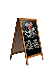 Ahsap Menu Tahtası Ahsap Menu Tahtası