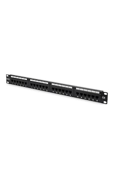 Digitus Dn-91624u-cr Cat6 E Sınıfı Zırhsız Siyah Dolu Patch Panel Digitus Dn-91624u-cr Cat6 E Sınıfı Zırhsız Siyah Dolu Patch Panel
