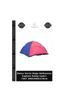 Delux Serisi Doğa Haftasonu Captain Kamp Çadırı 7307 200x300x170cm Standart Delux Serisi Doğa Haftasonu Captain Kamp Çadırı 7307 200x300x170cm Standart