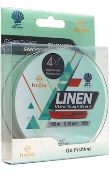 Dft Bojin 4x Linen İp Misina 0.10 Mm 150 M Yeşil Dft Bojin 4x Linen İp Misina 0.10 Mm 150 M Yeşil