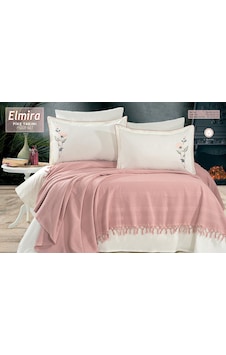 Capital Home Çift Kişilik Pike Takımı Pudra