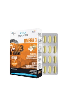 Zade Vital Omega 3 Forte Balık Yağı 40 Yumuşak Kapsül Zade Vital Omega 3 Forte Balık Yağı 40 Yumuşak Kapsül